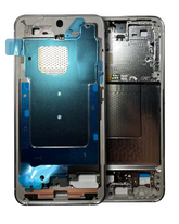 Mid-Frame Housing Compatible For Samsung Galaxy S24 5G (International version) (Service Pack) (Marble Grey)