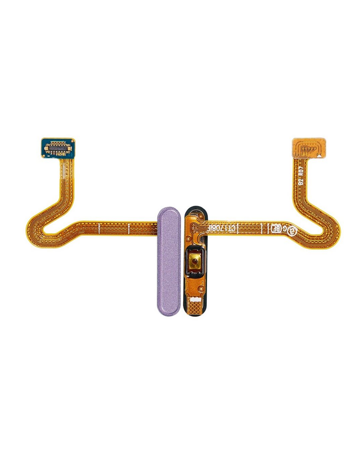 Fingerprint Reader With Flex Cable Compatible For Samsung Galaxy Z Flip 3 5G Replacement  (F711) (Lavender)