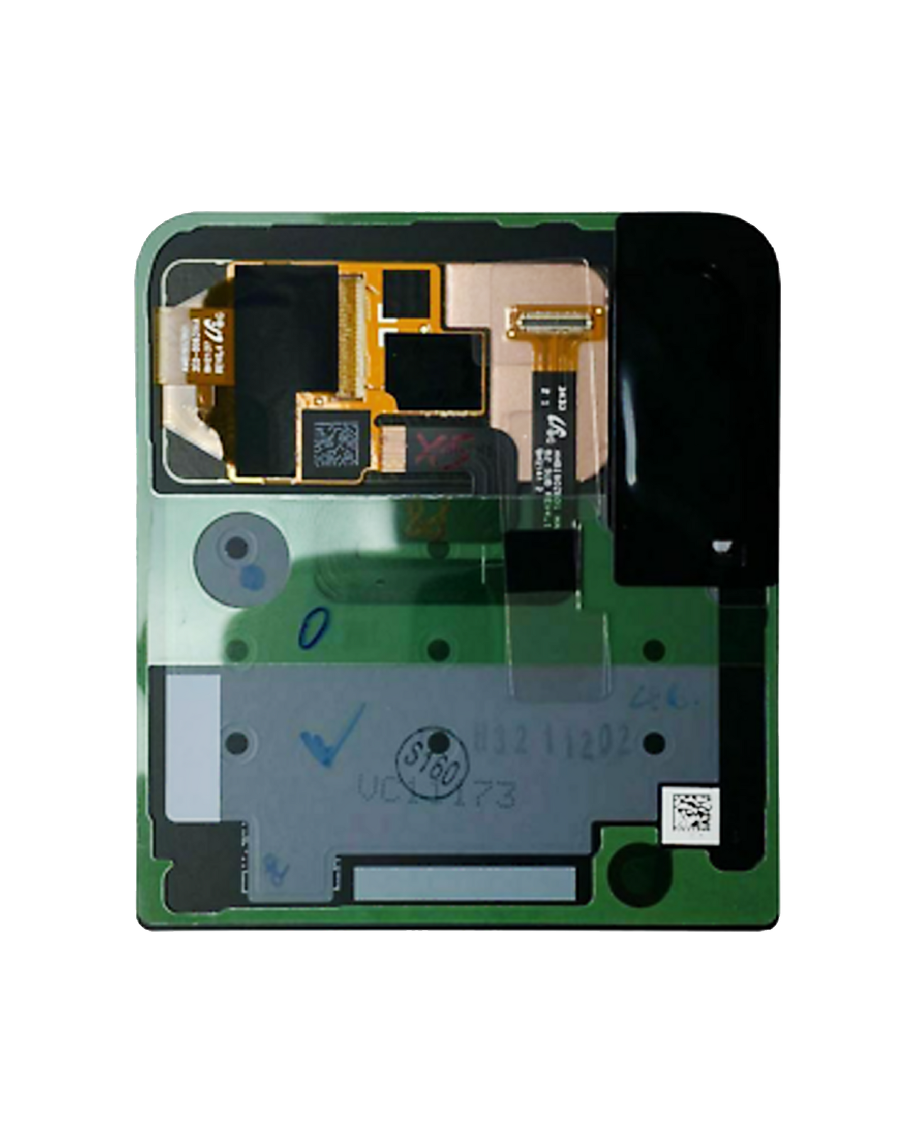 Replacement Outer OLED Assembly Compatible For Samsung Galaxy Z Flip 3 5G (US & International) (Service Pack) (Green)