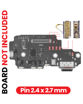 PCB Board Contact Pins Compatible For All Samsung Models Replacement by Macfactory.in (Width: 2.4mm / Length: 2.7mm)