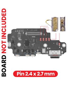 Replacement PCB Board Contact Pins Compatible For All Samsung Models (Width: 2.4mm / Length: 2.7mm)