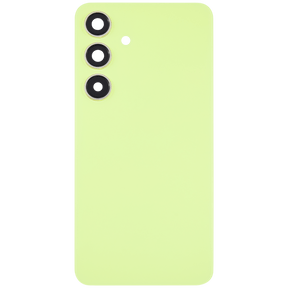 Back Cover Glass With Camera Lens Compatible For Samsung Galaxy S24 5G by MacFactory.Store(No Logo) (Aftermarket Plus) (Jade Green)