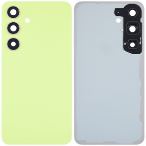 Back Cover Glass With Camera Lens Compatible For Samsung Galaxy S24 5G by MacFactory.Store(No Logo) (Aftermarket Plus) (Jade Green)