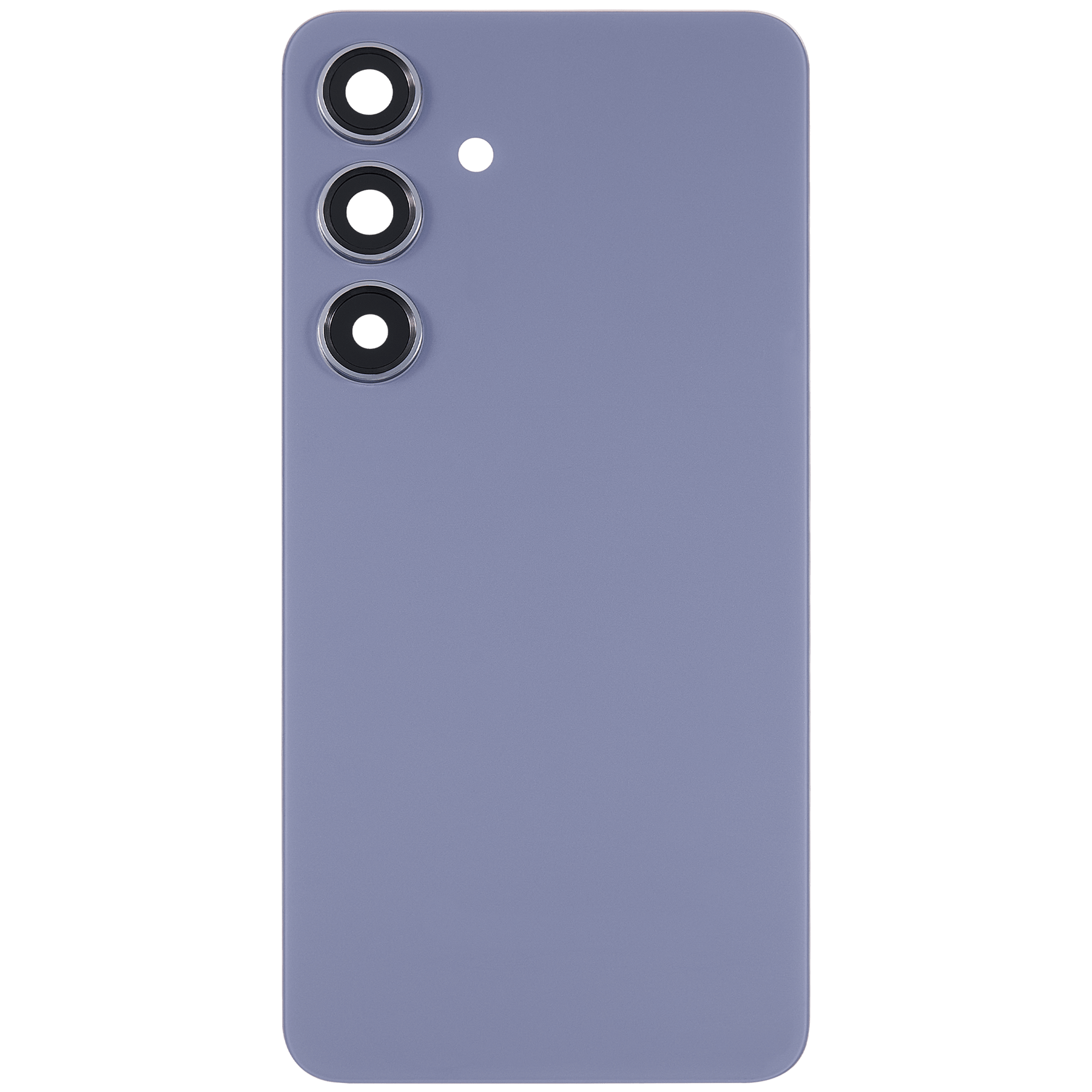 Back Cover Glass With Camera Lens Compatible For Samsung Galaxy S24 5G Replacement (No Logo) (Aftermarket Plus) (Cobalt Violet)