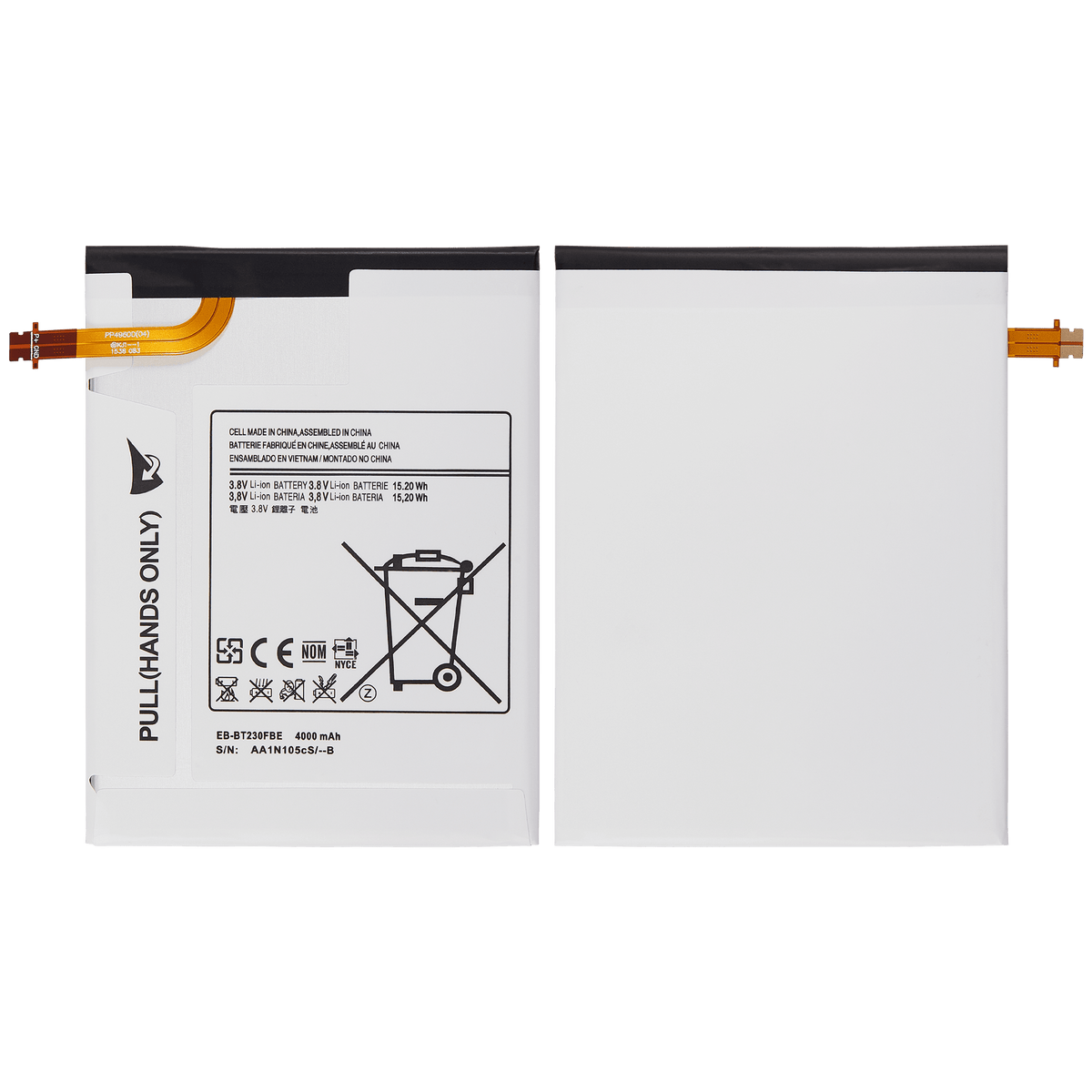 Replacement Battery Compatible For Samsung Galaxy Tab 4 l 7.0" (EB-BT230FBE)