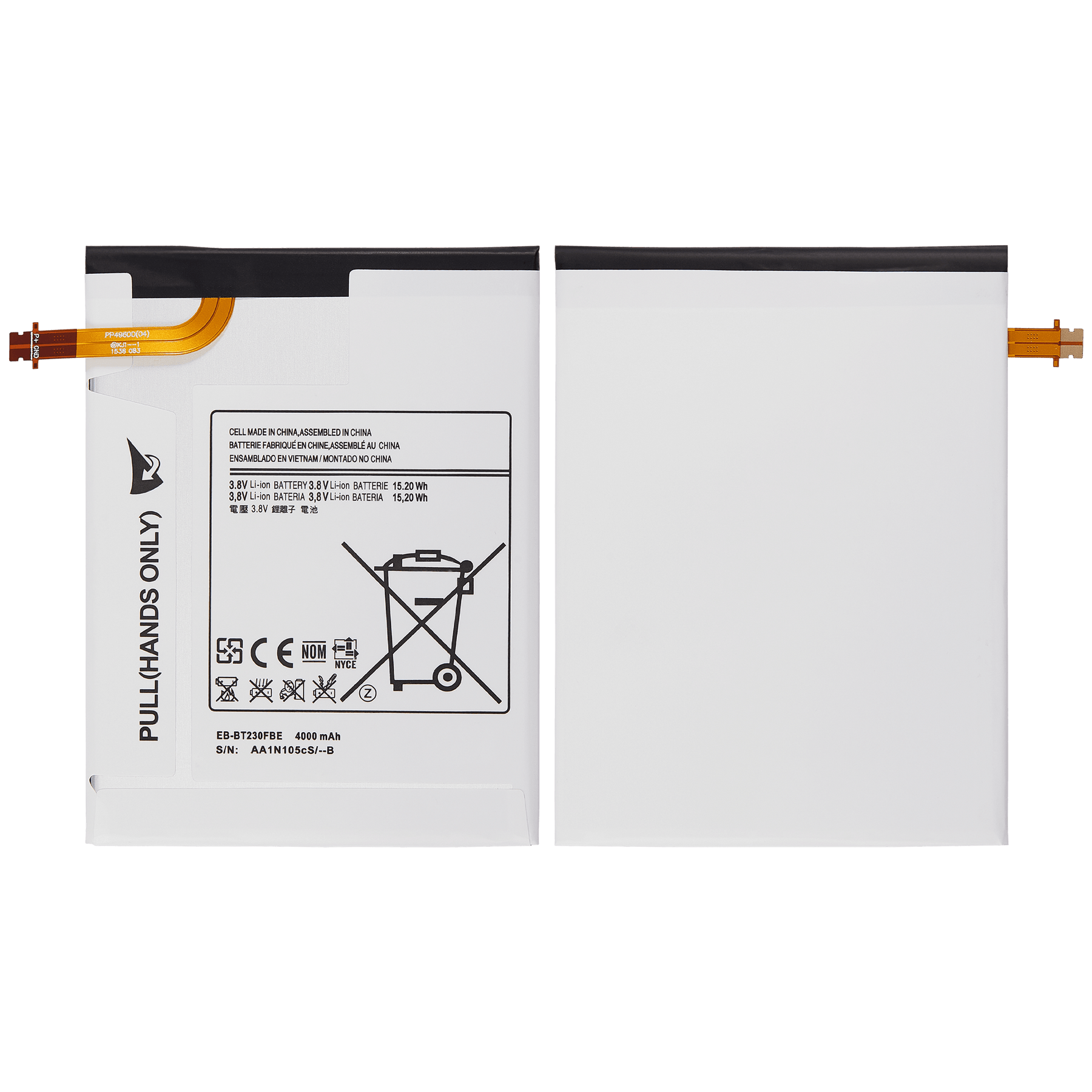 Replacement Battery Compatible For Samsung Galaxy Tab 4 l 7.0" (EB-BT230FBE)