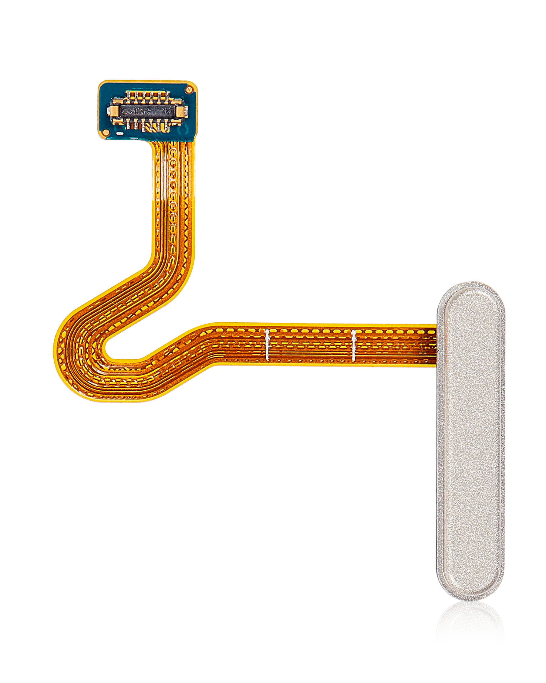 Replacement Fingerprint Reader With Flex Cable Compatible For Samsung Galaxy Z Flip 3 5G (F711) (White)