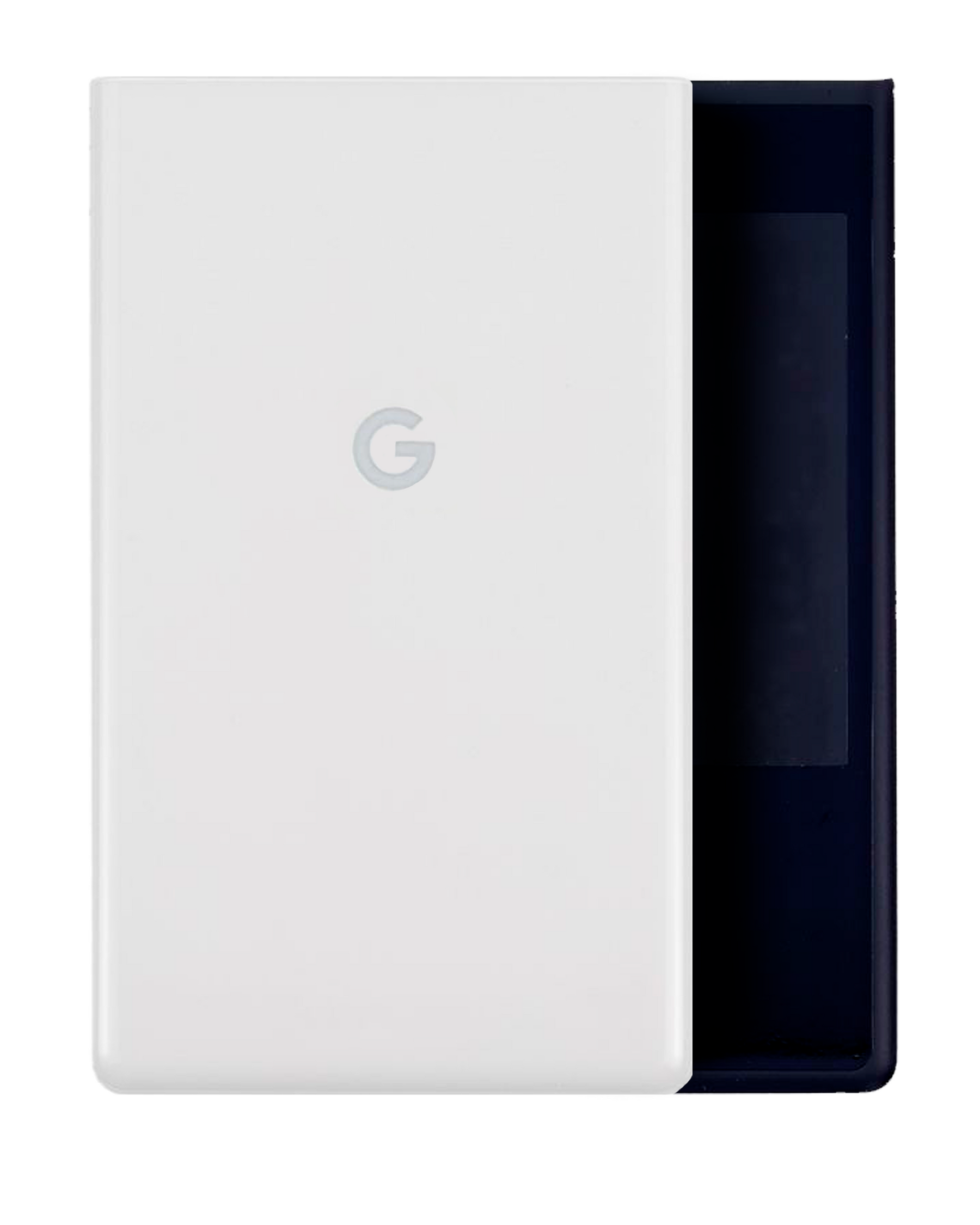 Back Housing Compatible For Google Pixel 6 Pro Replacement (Used OEM Pull: Grade B/C) (Cloudy White)