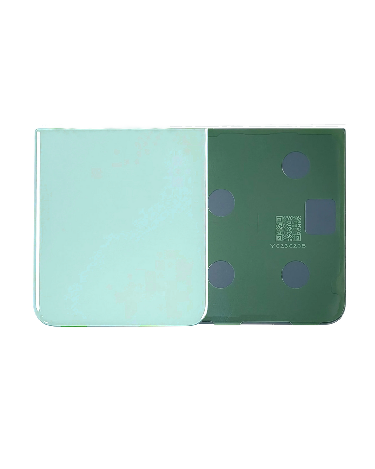 Replacement Bottom Back Cover Glass Compatible For Samsung Galaxy Z Flip 5 (Service Pack) (Mint)