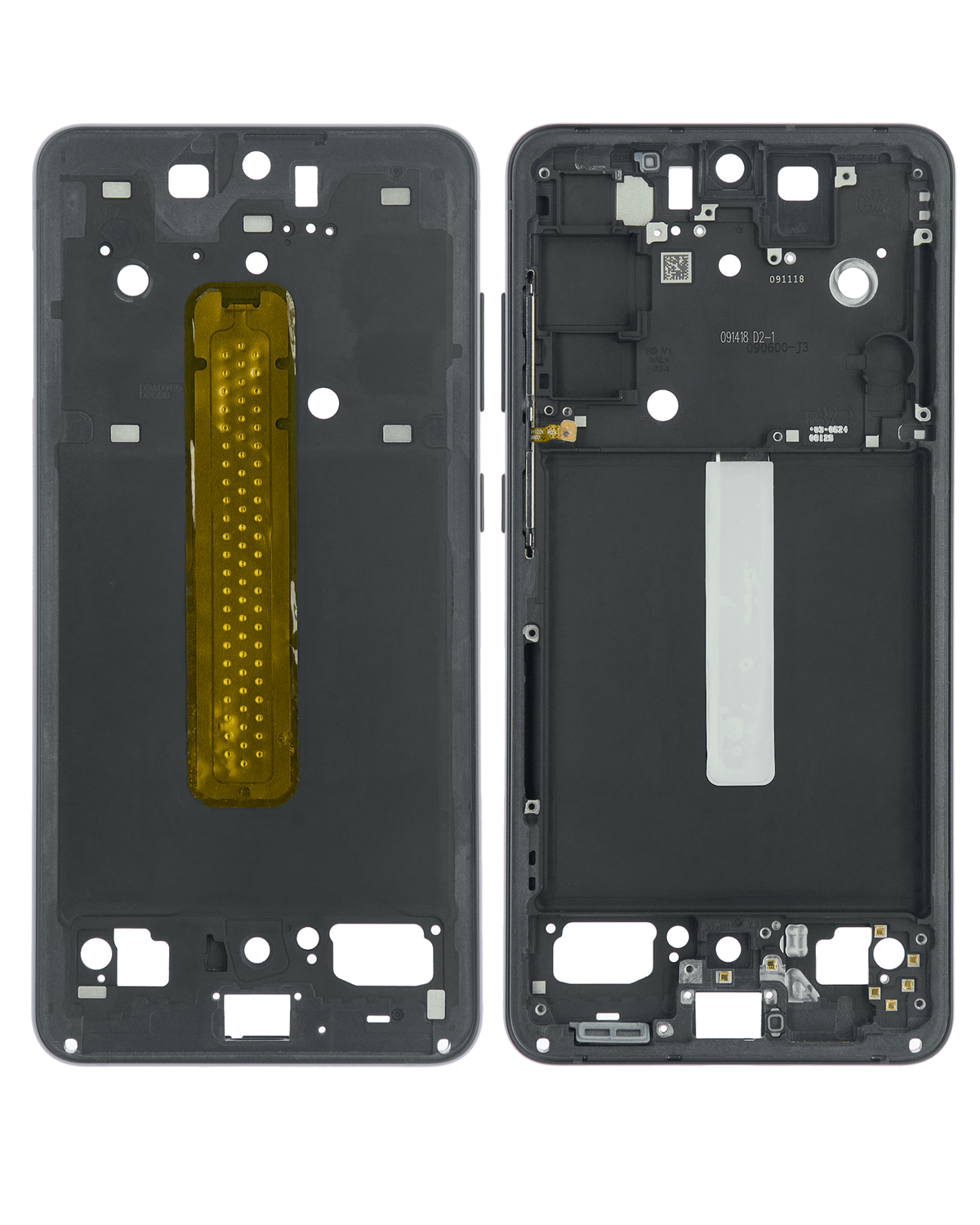 Replacement Mid-Frame Housing Compatible For Samsung Galaxy S21 FE 5G (US & International Version) (Graphite)