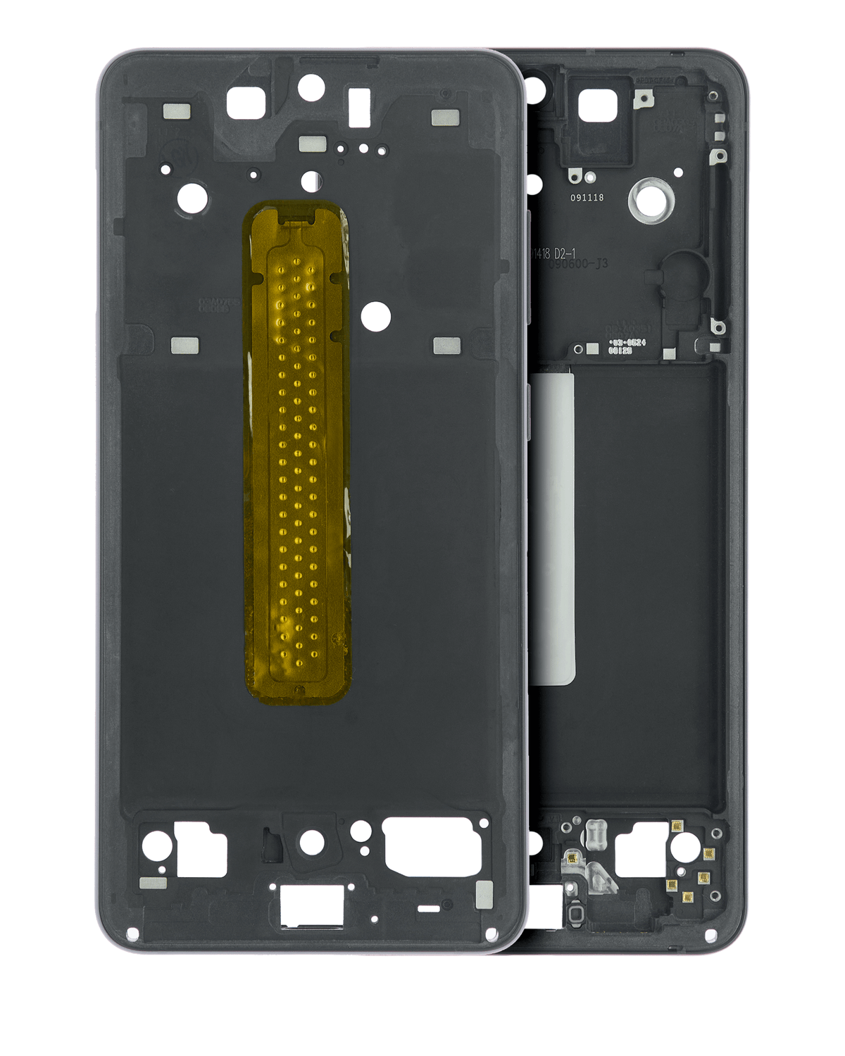 Replacement Mid-Frame Housing Compatible For Samsung Galaxy S21 FE 5G (US & International Version) (Graphite)