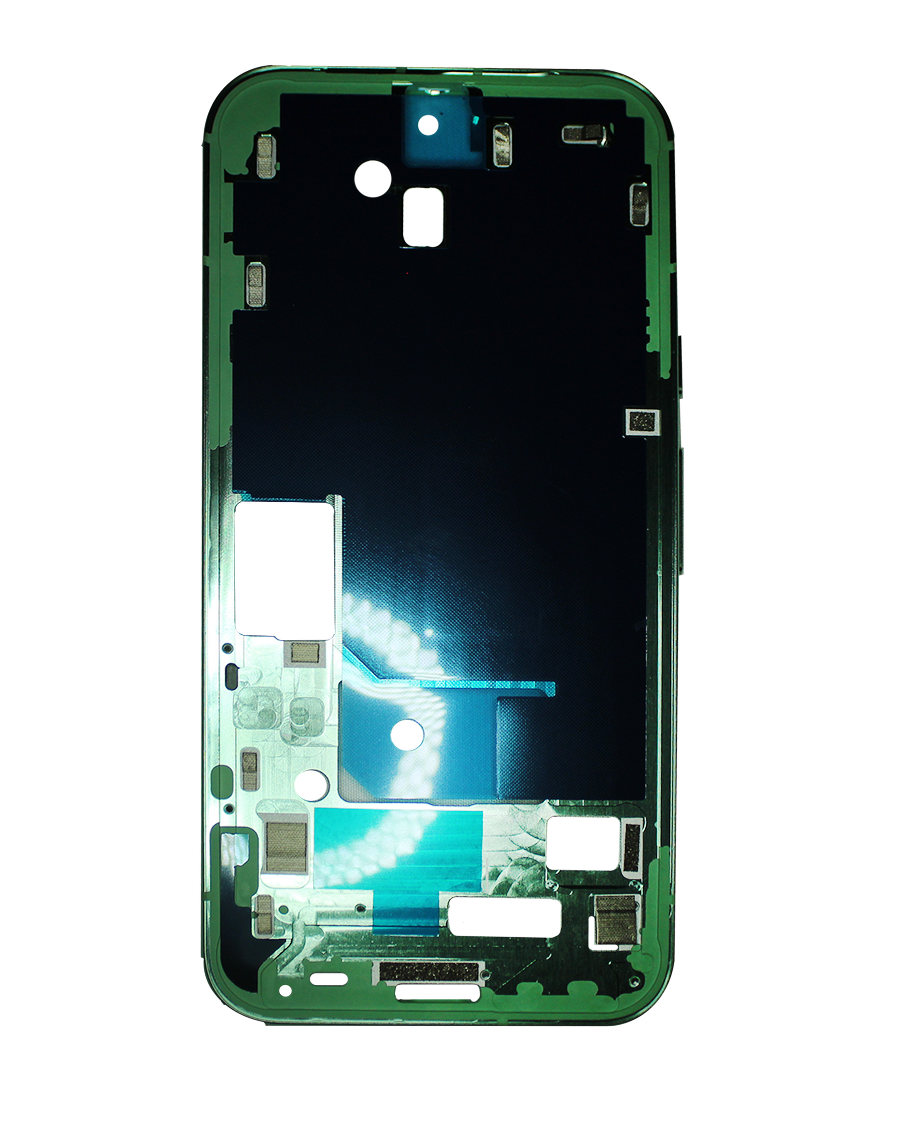 Mid Frame Housing Compatible For Google Pixel 8a Replacement (Genuine OEM) (Aloe)