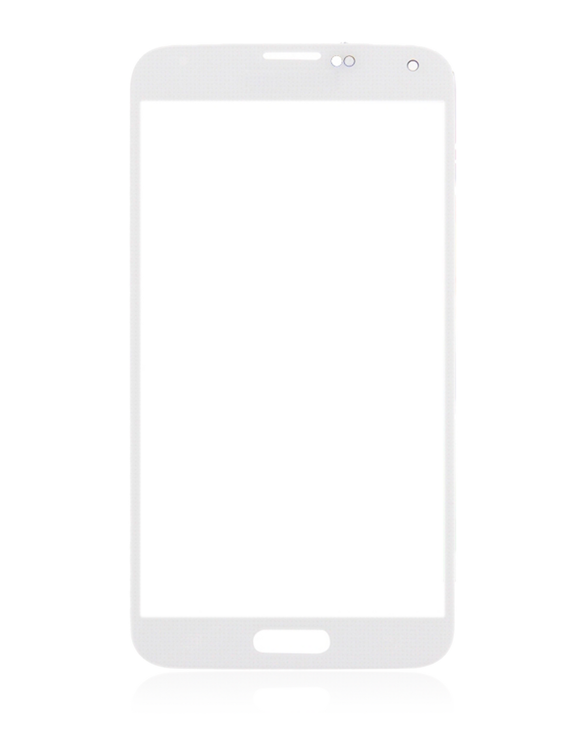 Replacement Front Glass Compatible For Samsung Galaxy S5 (White)