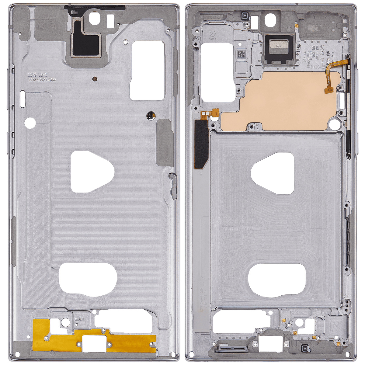 Replacement Mid-Frame Housing Compatible For Samsung Galaxy Note 10 Plus (Aura White)