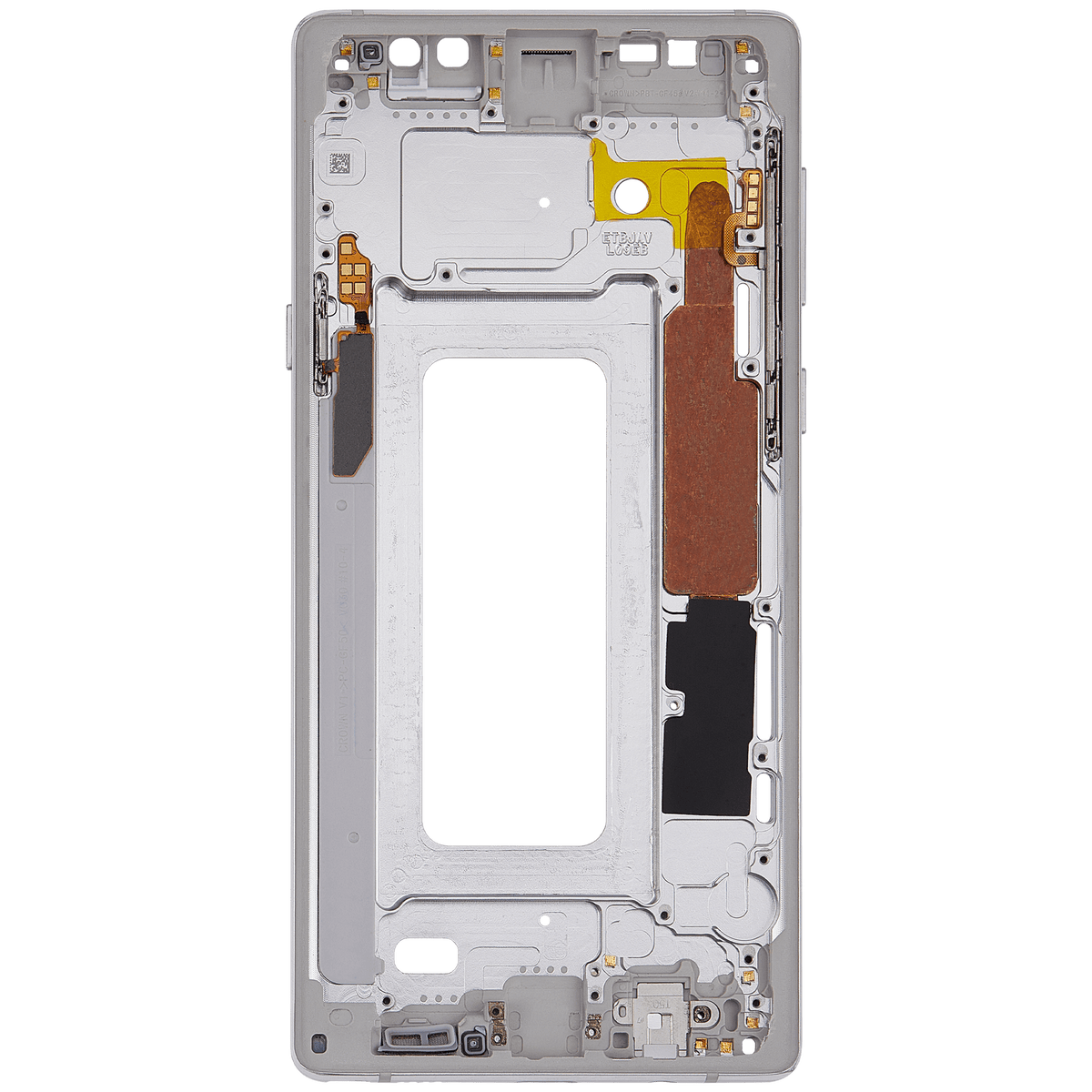 Replacement Mid-Frame Housing Compatible For Samsung Galaxy Note 9 (Alpine White)