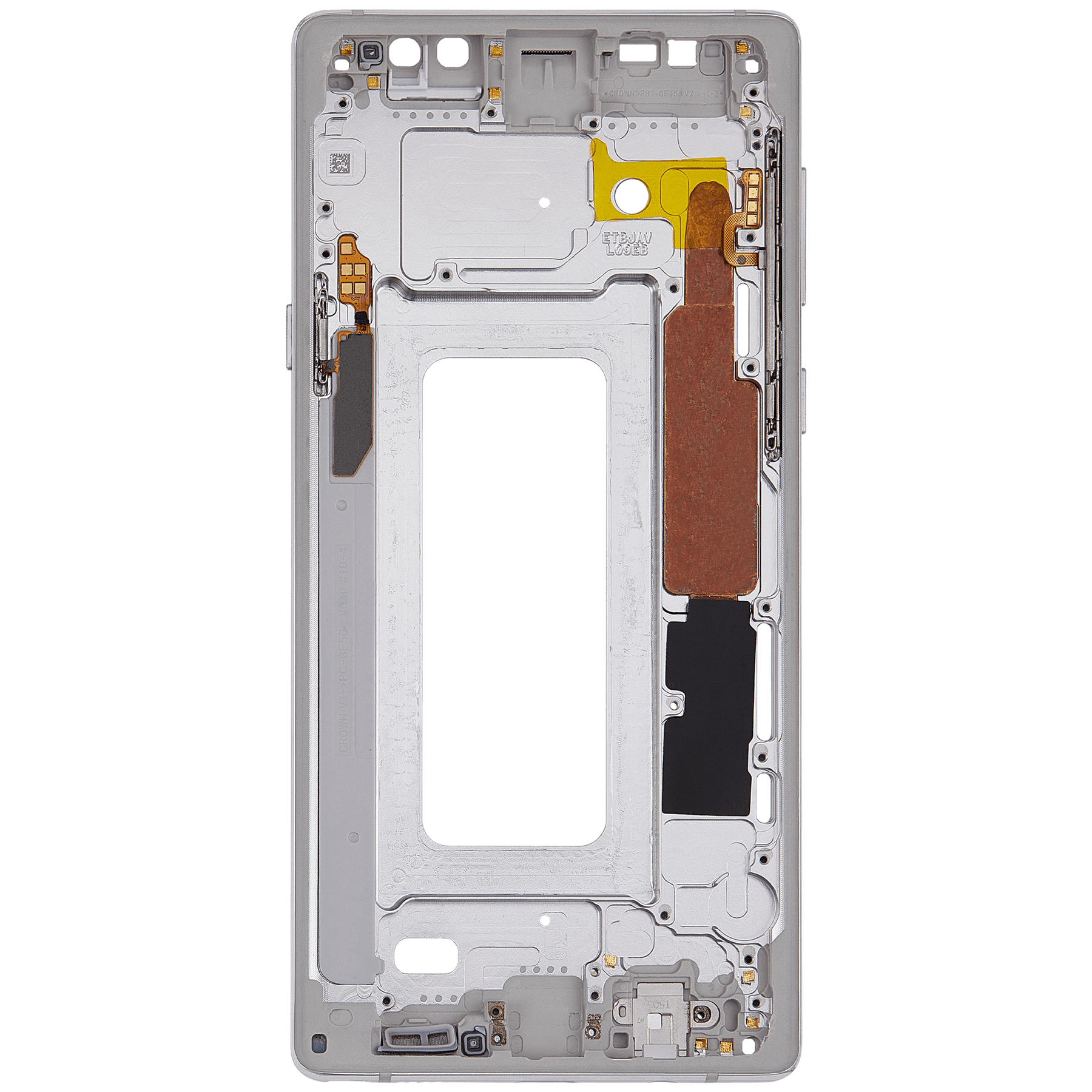 Replacement Mid-Frame Housing Compatible For Samsung Galaxy Note 9 (Alpine White)