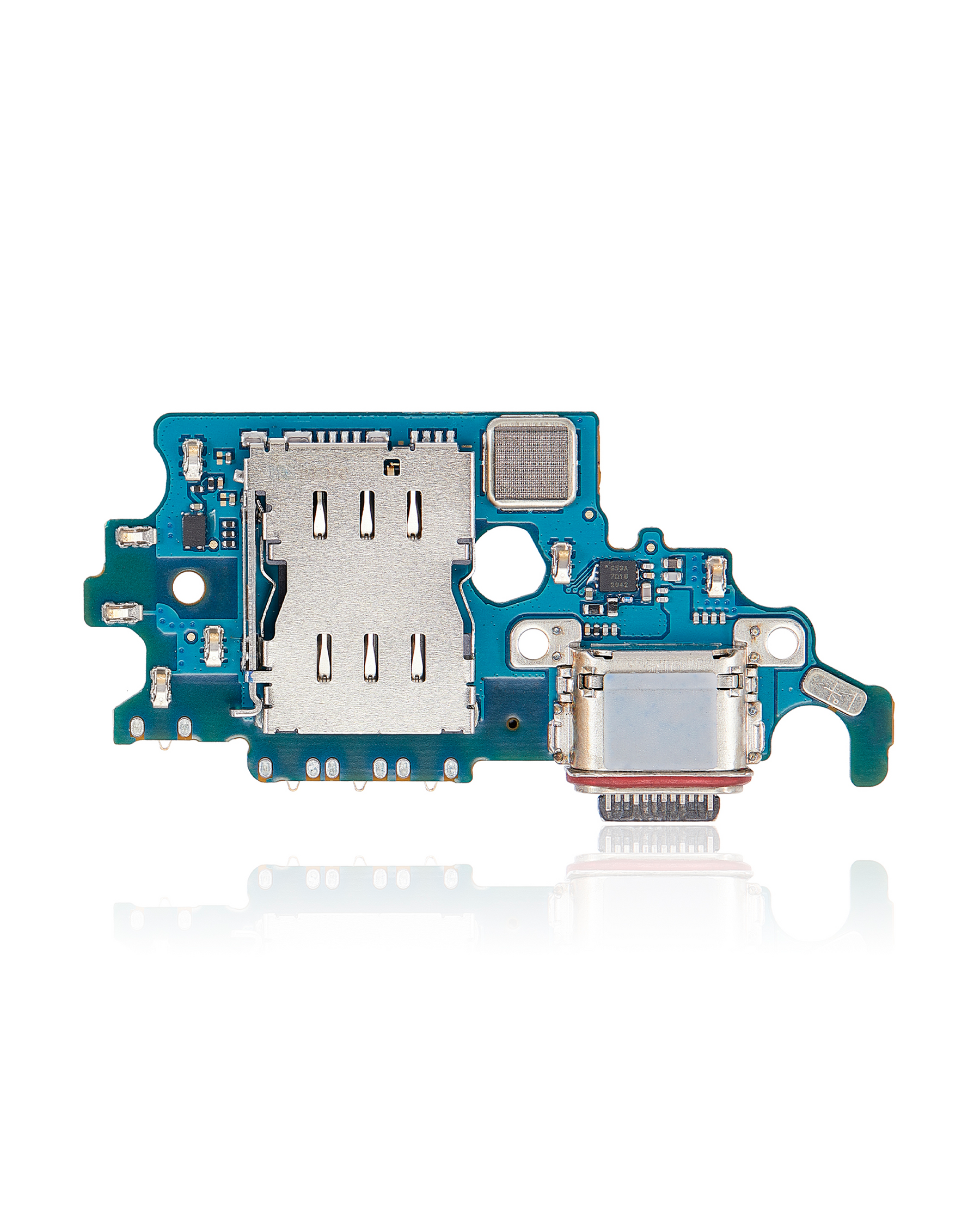 Charging Port Board With Sim Card Reader Compatible For Samsung Galaxy S21 5G Replacement  (G9910)