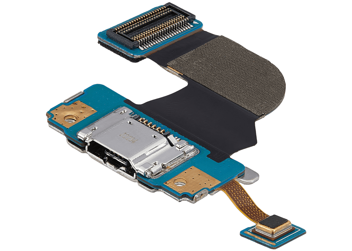 Replacement  Charging Port Flex Cable With Microphone Compatible For Samsung Galaxy Tab 3 8.0" (T310 / T311 /T315) (Premium)