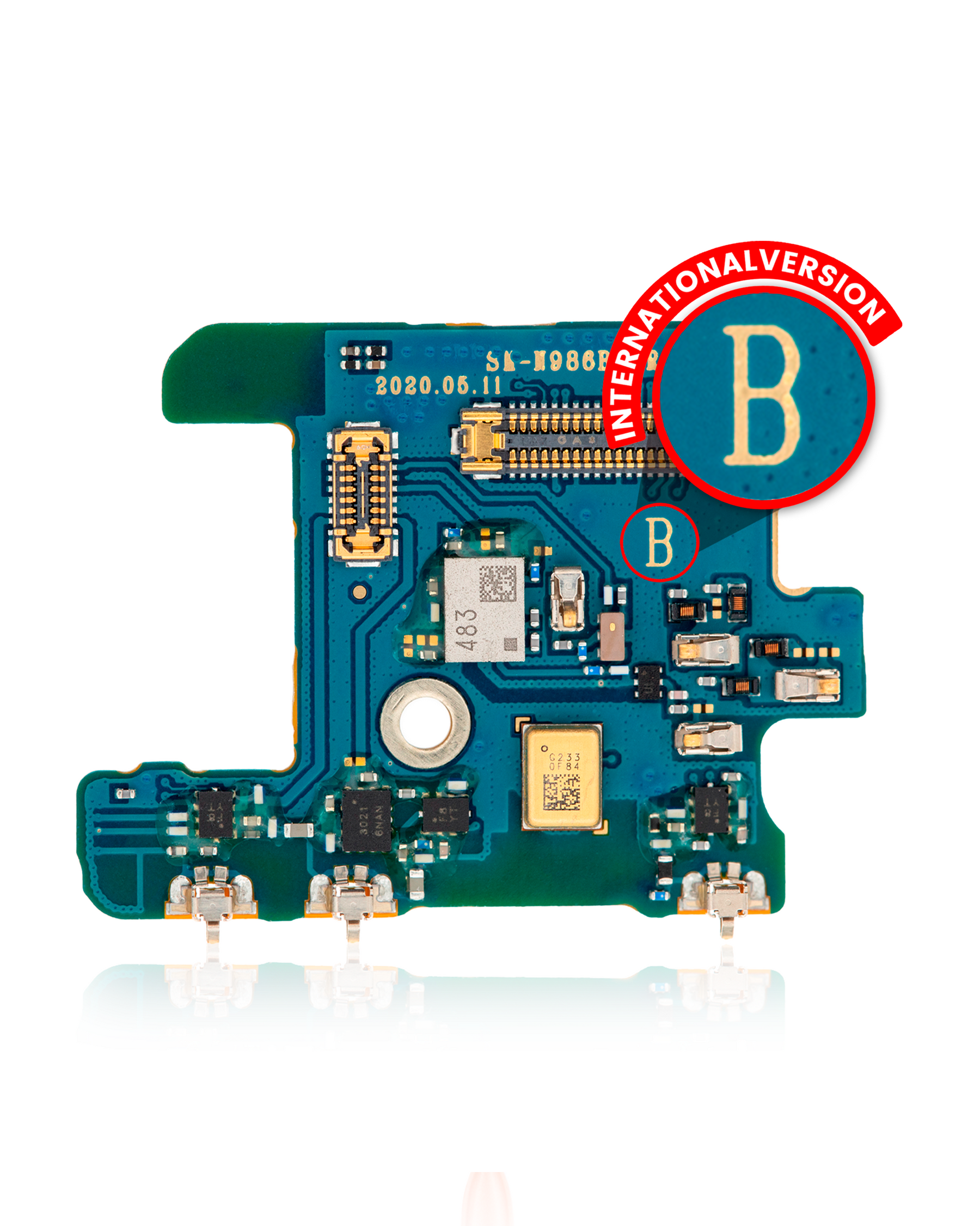 Replacement Microphone PCB Board Compatible For Samsung Galaxy Note 20 Ultra 5G (International Version)