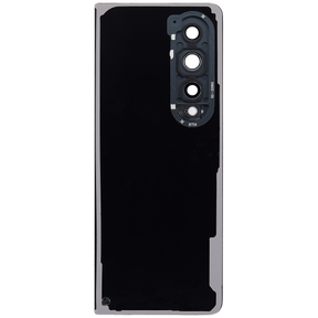 Replacement Back Cover Glass With Camera Lens Compatible For Samsung Galaxy Z Fold 4 (Service Pack) (Graygreen)