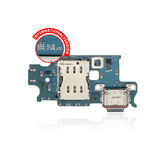 Charging Port Board With Sim Card Reader Compatible For Samsung Galaxy S23 Plus 5G Replacement (S916B) (International Version)