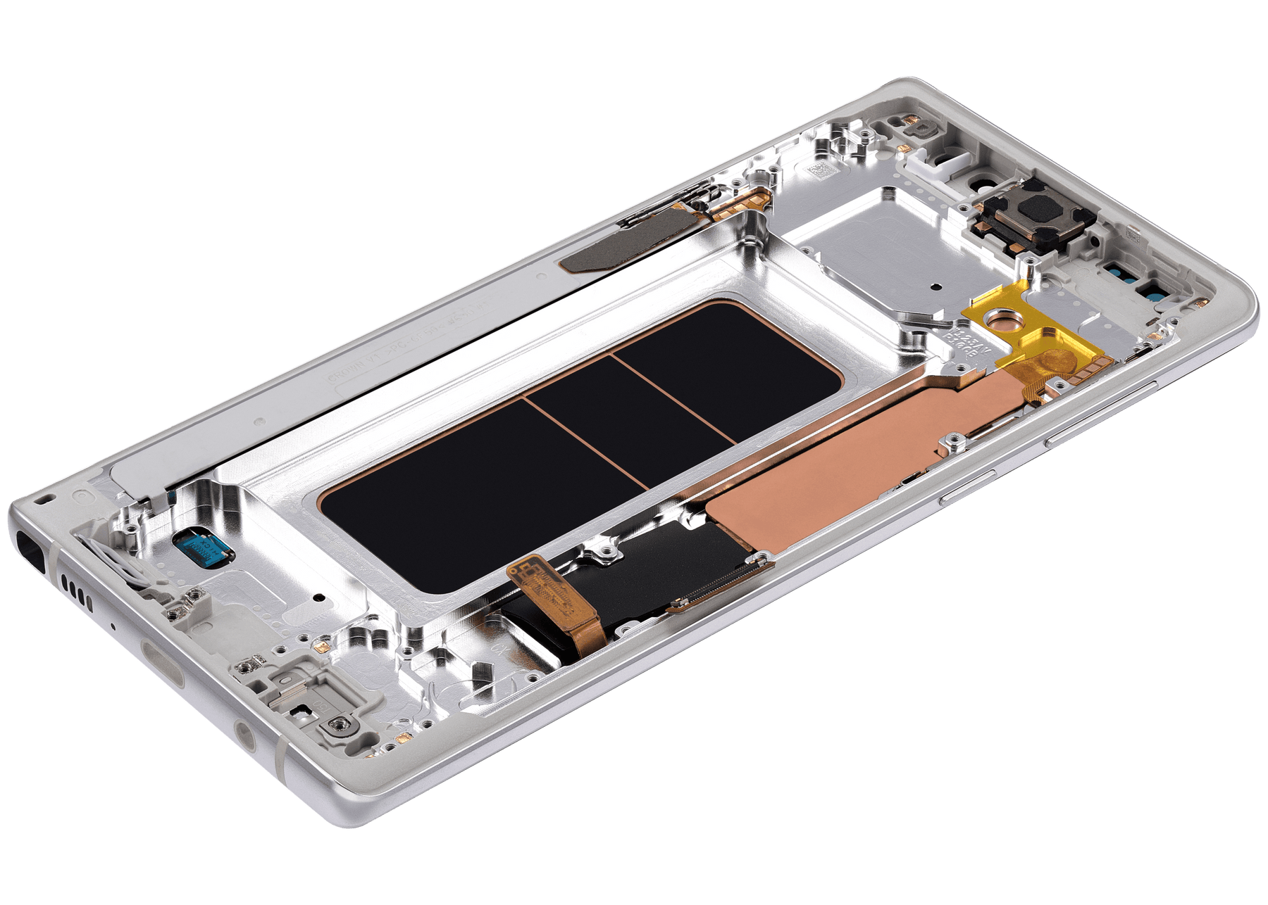 Replacement OLED Assembly With Frame Compatible For Samsung Galaxy Note 9 (Refurbished) (Cloud Silver)