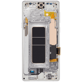 Replacement OLED Assembly With Frame Compatible For Samsung Galaxy Note 9 (Refurbished) (Alpine White)