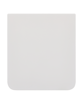 Bottom Back Cover Glass Compatible for Samsung Z Flip 5 5G Replacement (F731) (Cream)