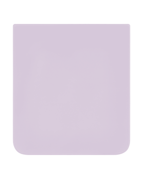 Replacement Bottom Back Cover Glass Compatible for Samsung Z Flip 5 5G (F731) (Lavender)