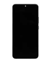 OLED Assembly With Frame Compatible For Samsung Galaxy S22 Plus 5G Replacement (US & International Version) (Vemake) (Phantom Black)