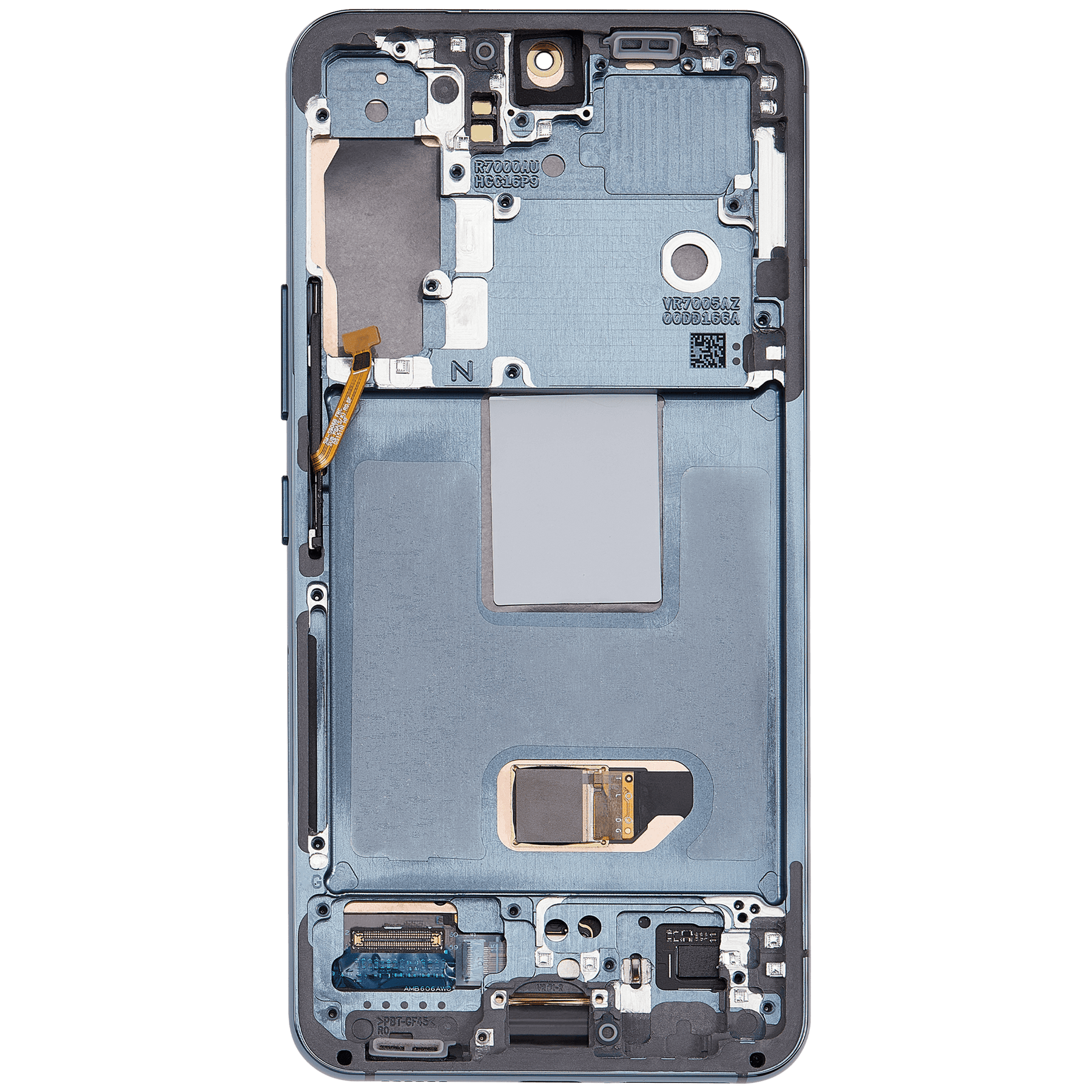 OLED Assembly With Frame Compatible For Samsung Galaxy S22 5G Replacement  (US & International Version) (Refurbished) (Green)