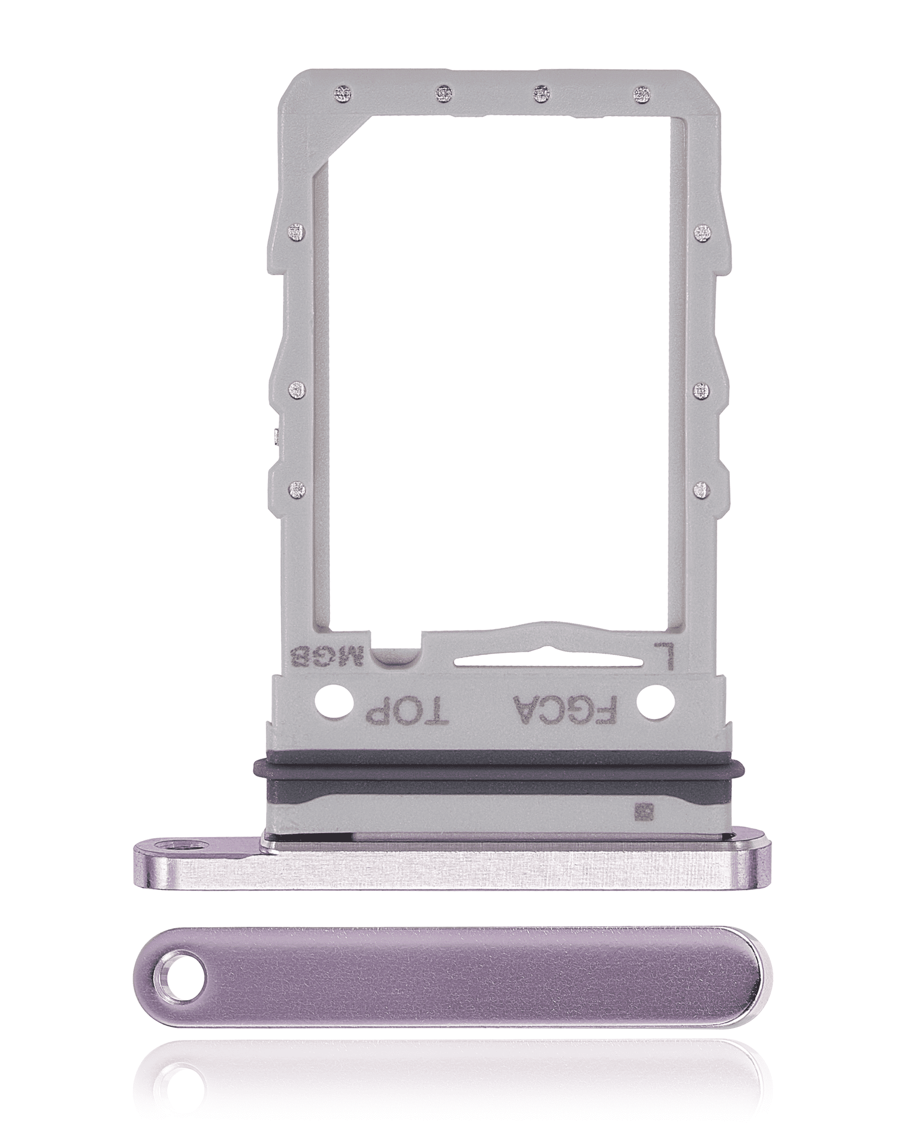 Sim Card Tray Replacement Compatible For Samsung Galaxy Z Flip 5 (F731) (Lavender)