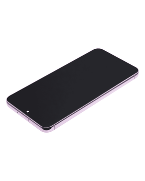 OLED Assembly With Frame Compatible For Samsung Galaxy S23 Plus Replacement(US & International) (Vemake) (Lavender)