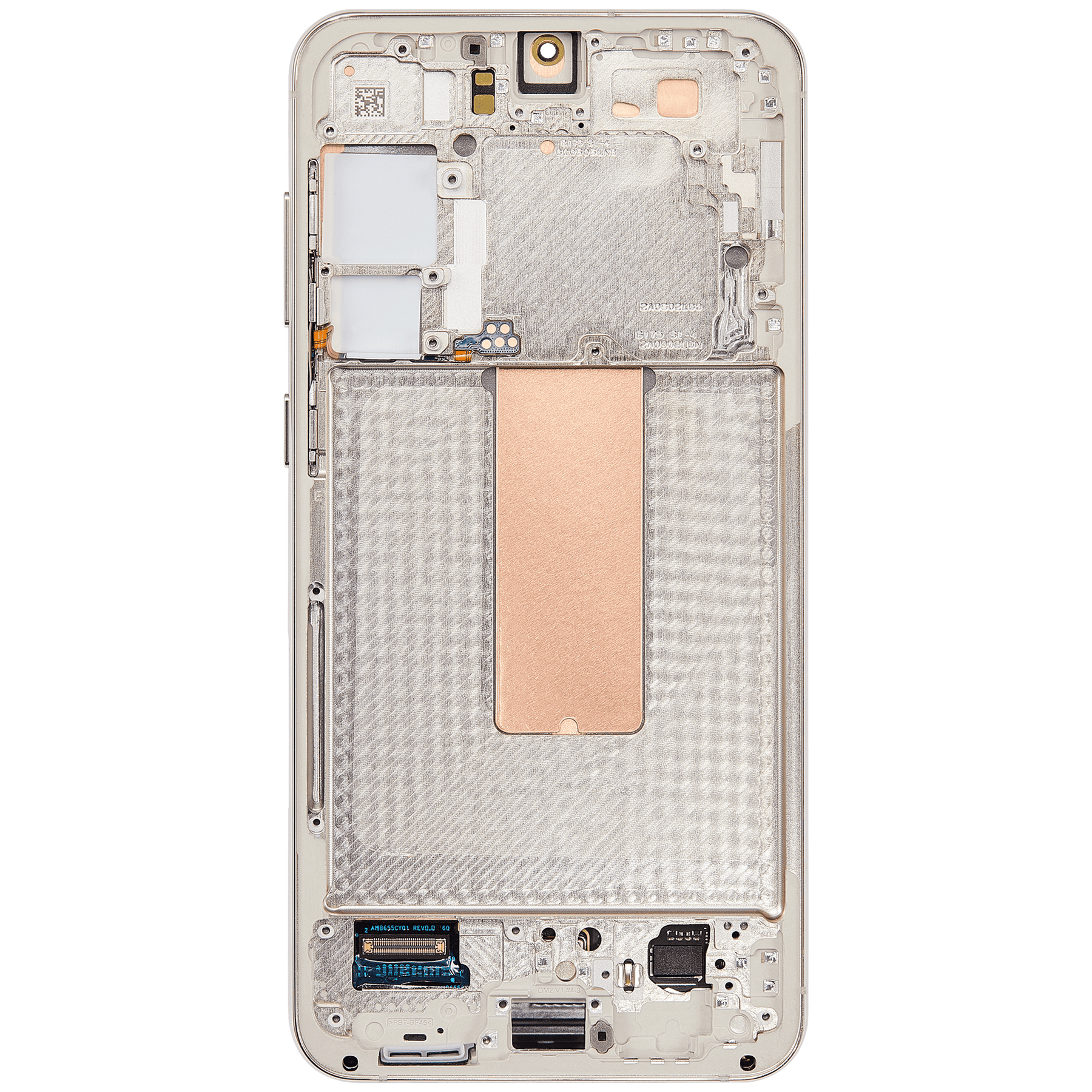 OLED Assembly With Frame Compatible For Samsung Galaxy S23 Plus 5G Replacement  (US & International) (Refurbished) (Cream)