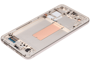 OLED Assembly With Frame Compatible For Samsung Galaxy S23 Plus 5G Replacement  (US & International) (Refurbished) (Cream)