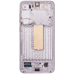 OLED Assembly With Frame Compatible For Samsung Galaxy S23 Plus 5G Replacement(US & International) (Refurbished) (Lavender)