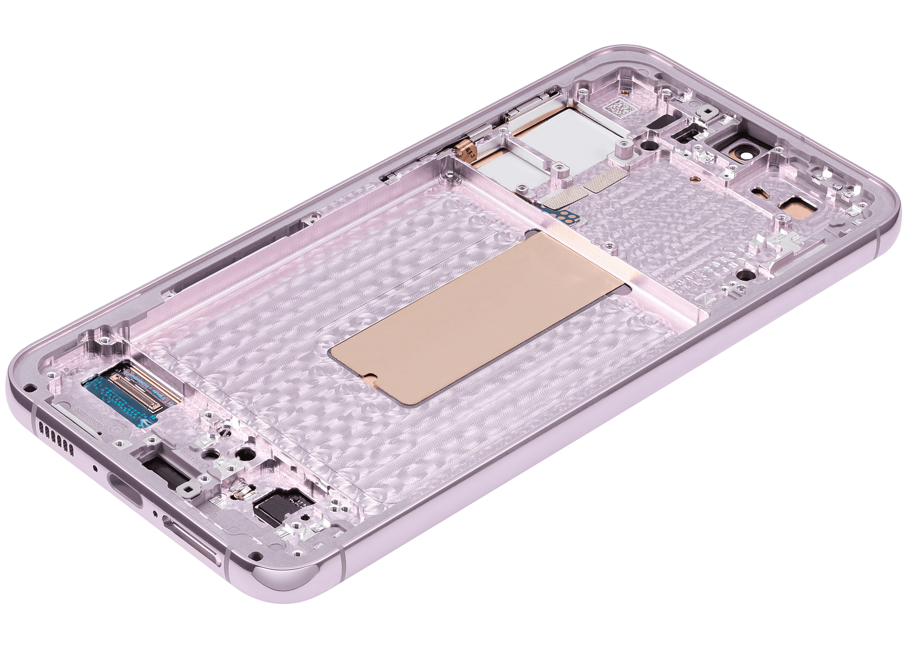 OLED Assembly With Frame Compatible For Samsung Galaxy S23 Plus 5G Replacement(US & International) (Refurbished) (Lavender)