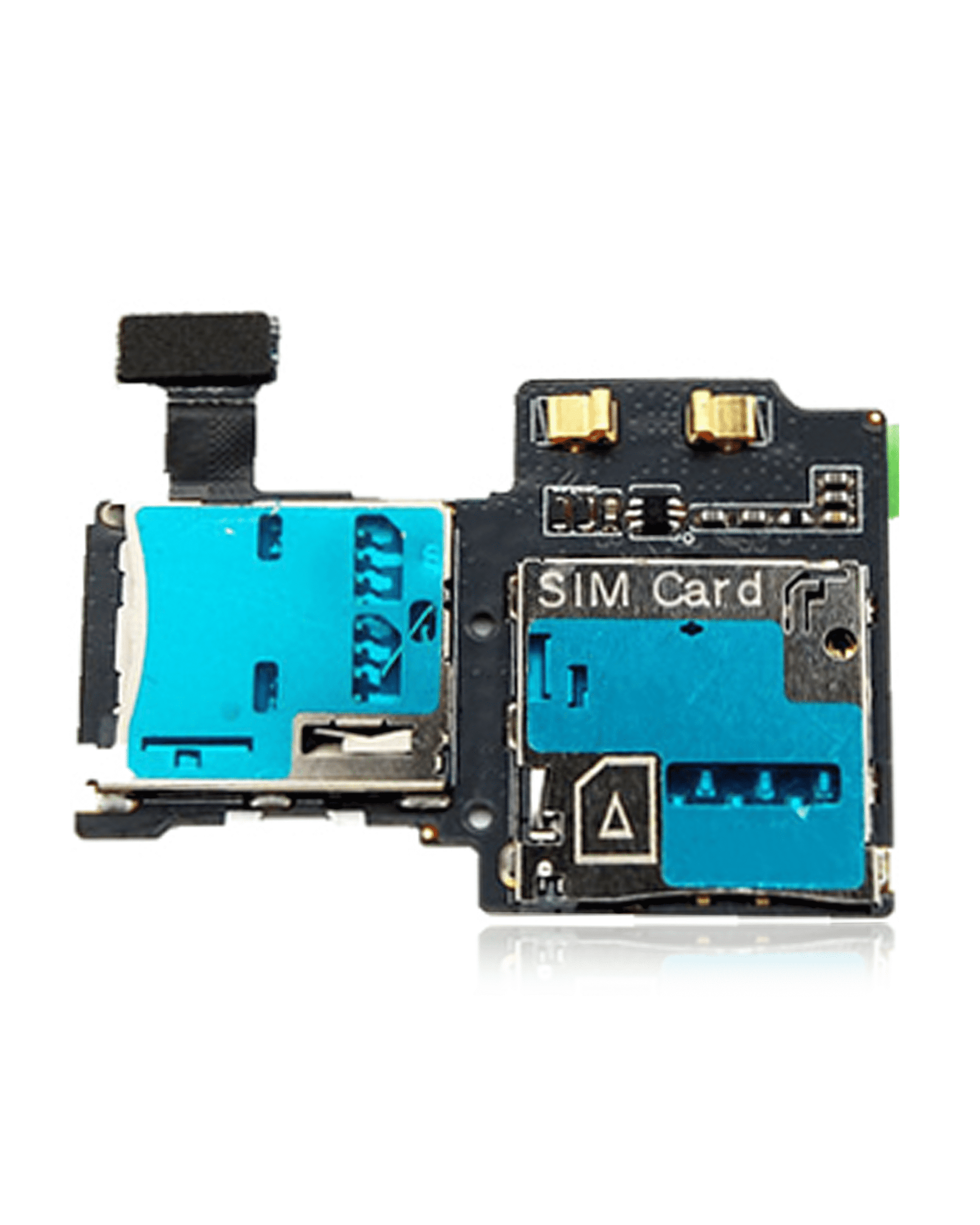 Replacement Sim Tray SD Card Reader Compatible For Samsung Galaxy S4 (i545) (Verizon)