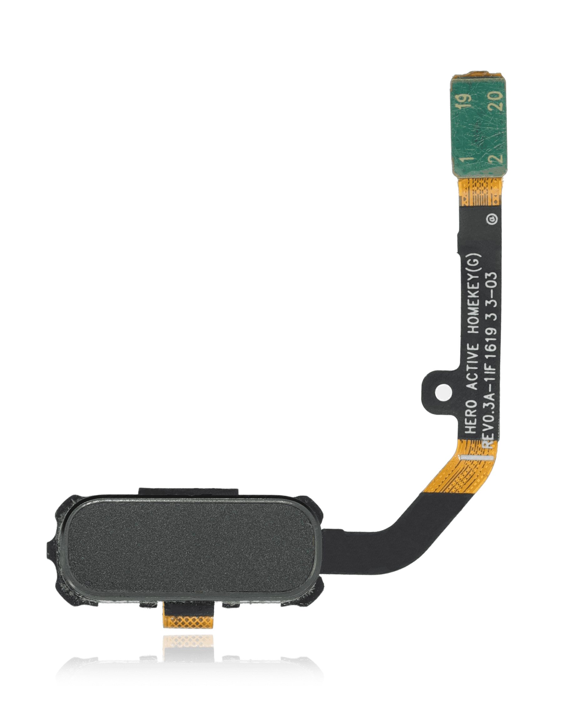 Home Button Flex Cable Compatible For Samsung Galaxy S7 Active Replacement  (Green Camo)