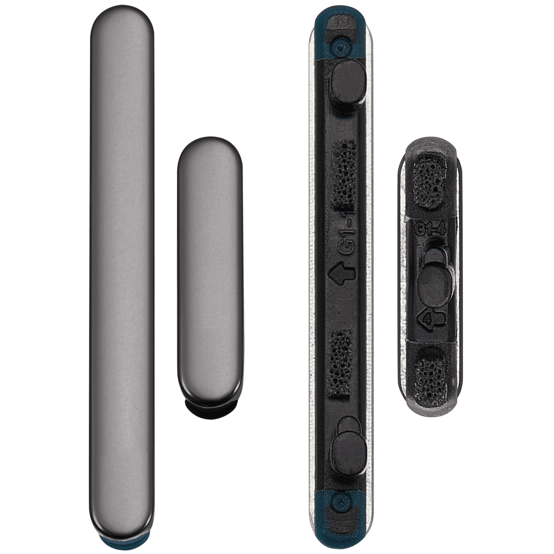 Hard Buttons (Power / Volume) Compatible For Google Pixel 8 Pro Replacement  (Obsidian)