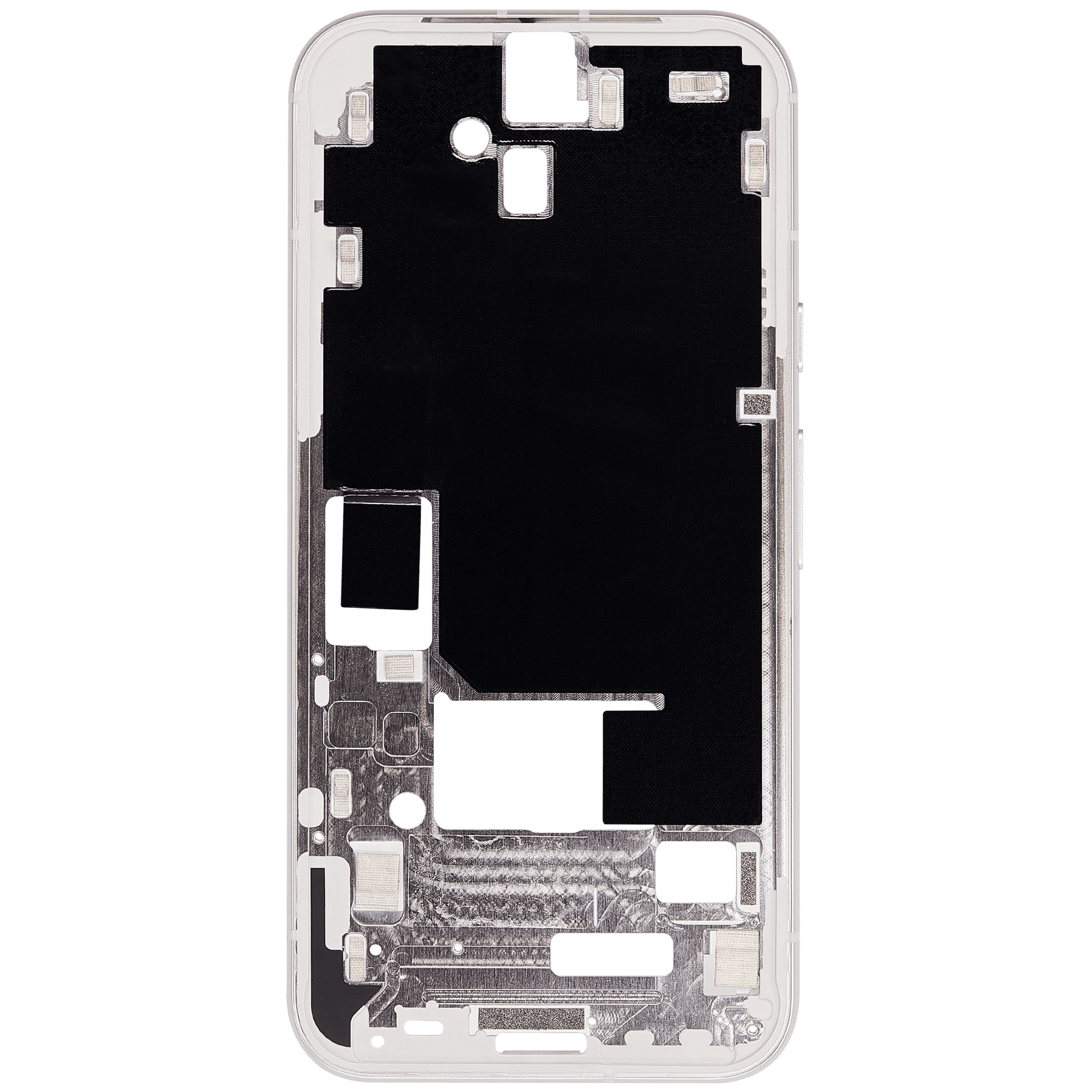 Mid-Frame Housing Compatible For Google Pixel 8a Replacement(Porcelain)