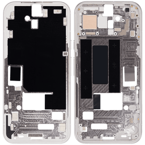 Mid-Frame Housing Compatible For Google Pixel 8a Replacement (Porcelain)