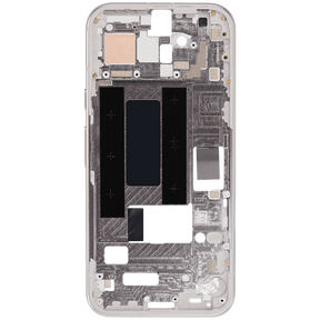 Mid-Frame Housing Compatible For Google Pixel 8a Replacement (Porcelain)