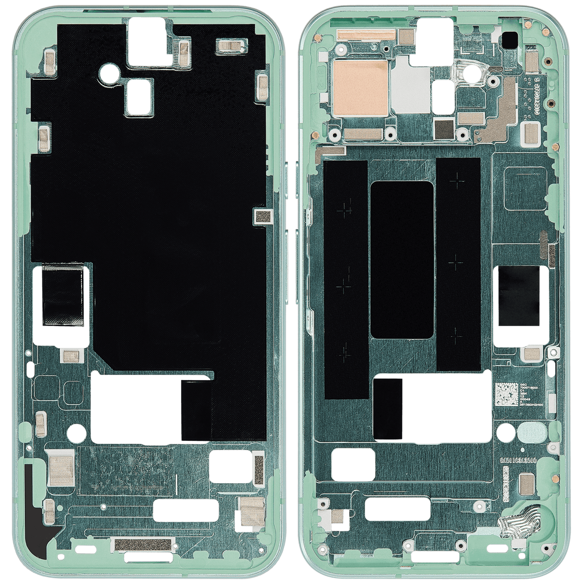 Mid-Frame Housing Compatible For Google Pixel 8a Replacement(Aloe)