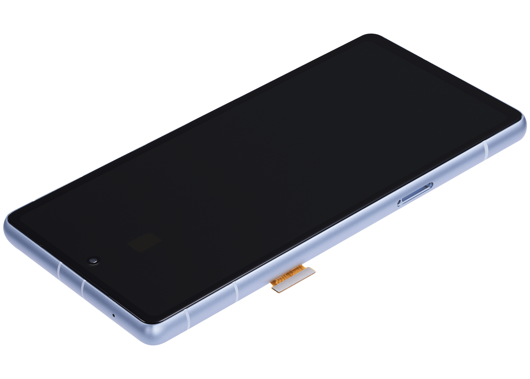 OLED Assembly  Replacement With Frame (With Finger Print Scanner) Compatible For Google Pixel 7a 5G (Refurbished) (Sea)