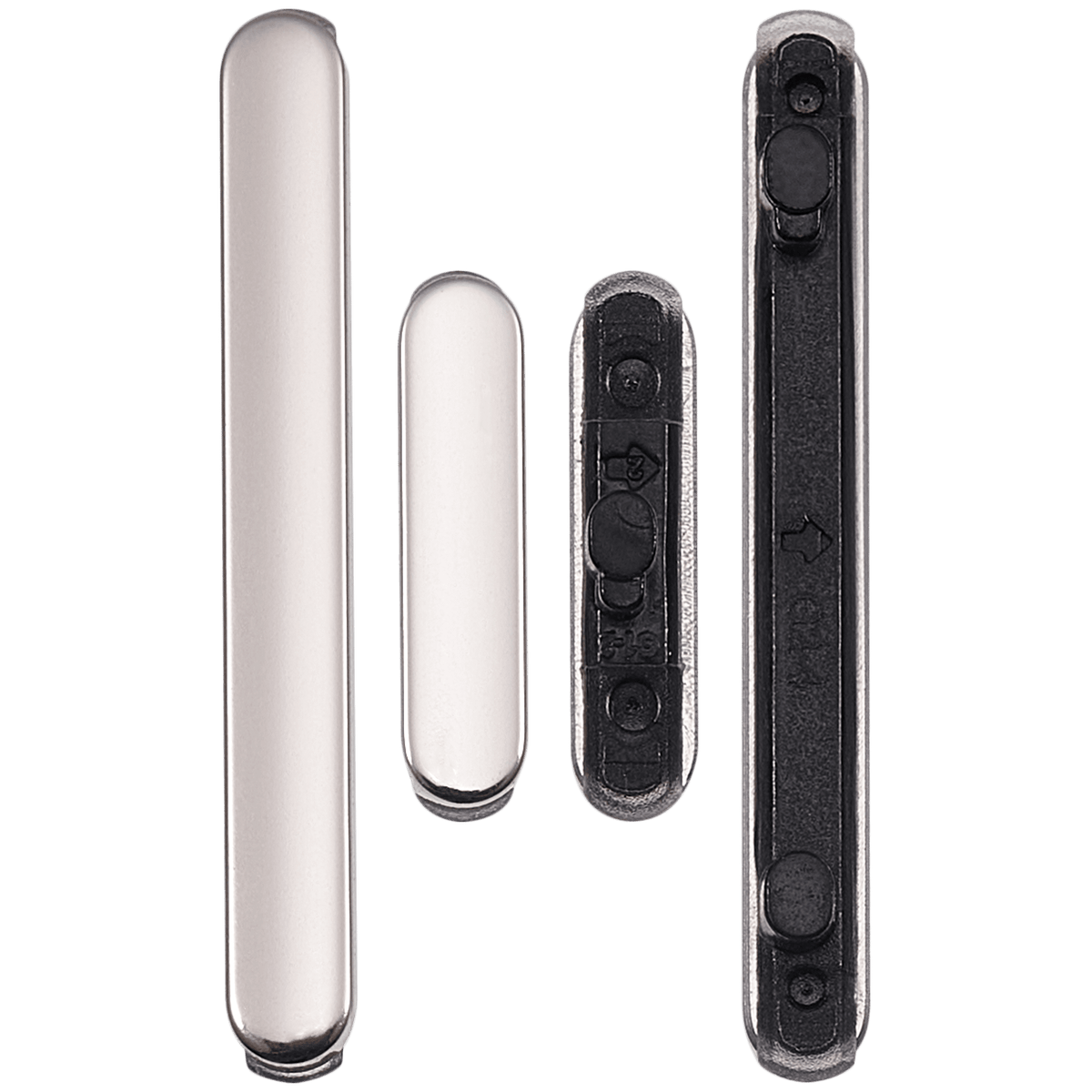 Hard Buttons (Power / Volume) Compatible For Google Pixel 8 Pro Replacement (Porcelain)