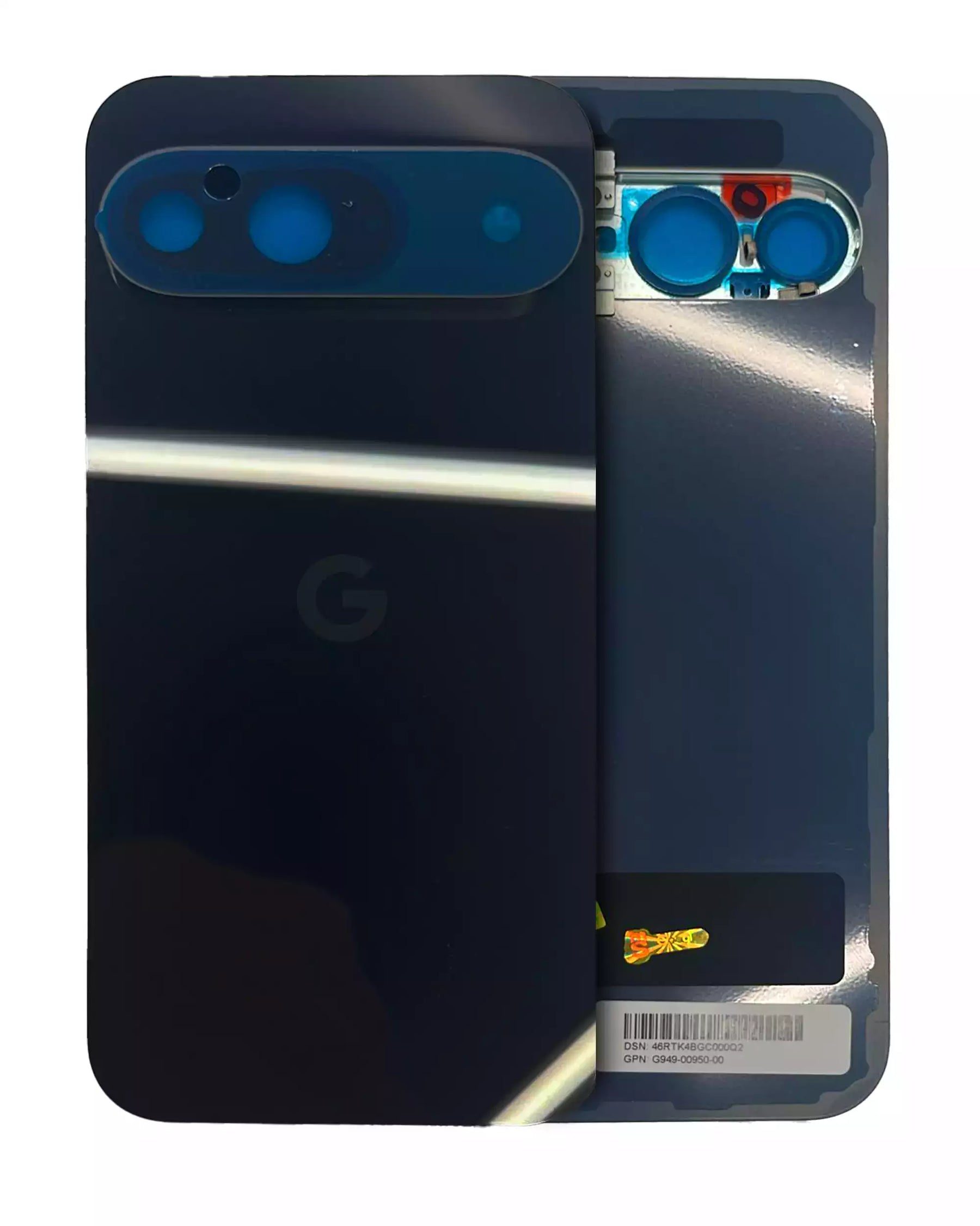 Back Cover Compatible For Google Pixel 9 Replacement  (Genuine OEM) (Obsidian)