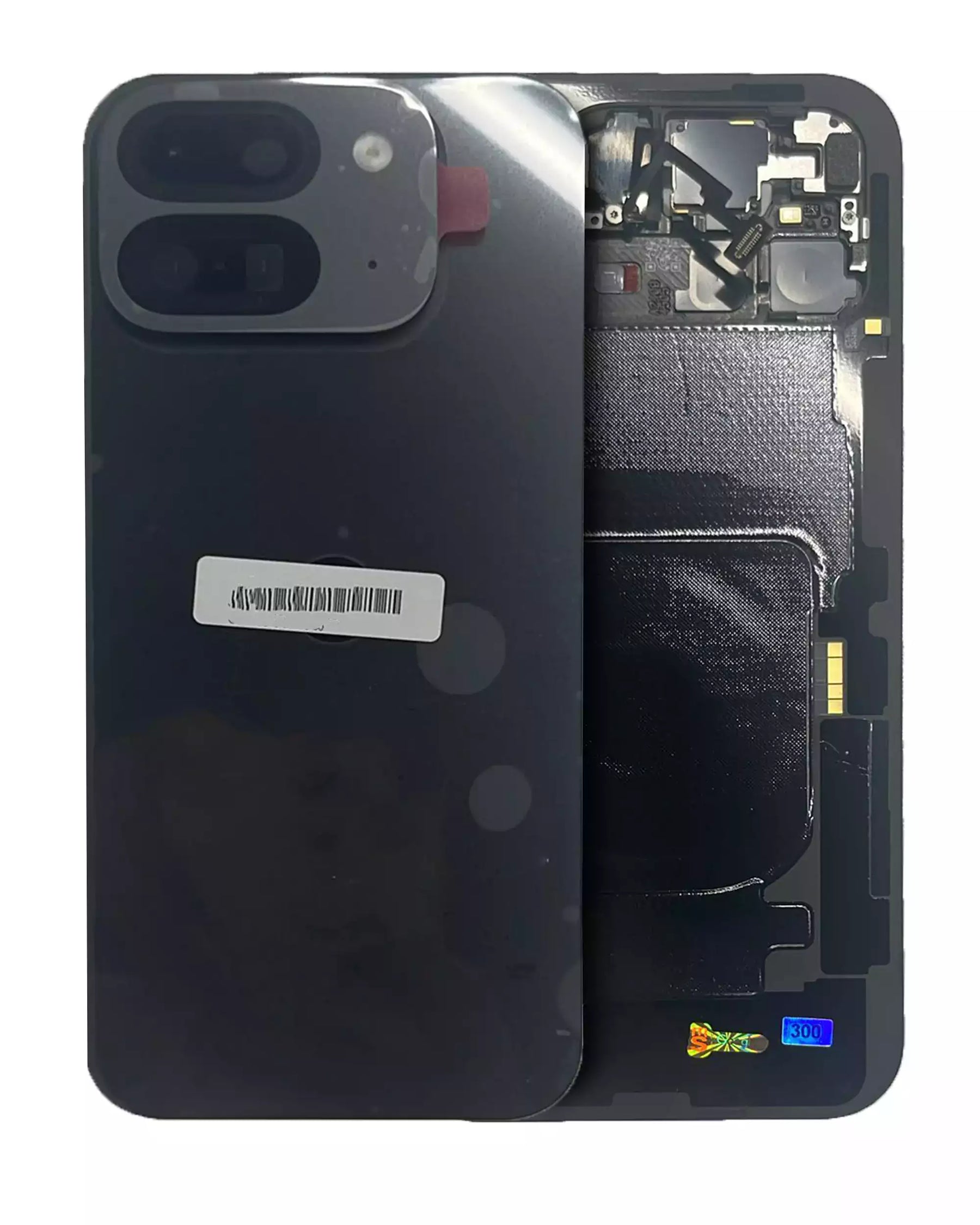 Back Cover Replacement Compatible For Google Pixel 9 Pro Fold (Genuine OEM) (Carbon)