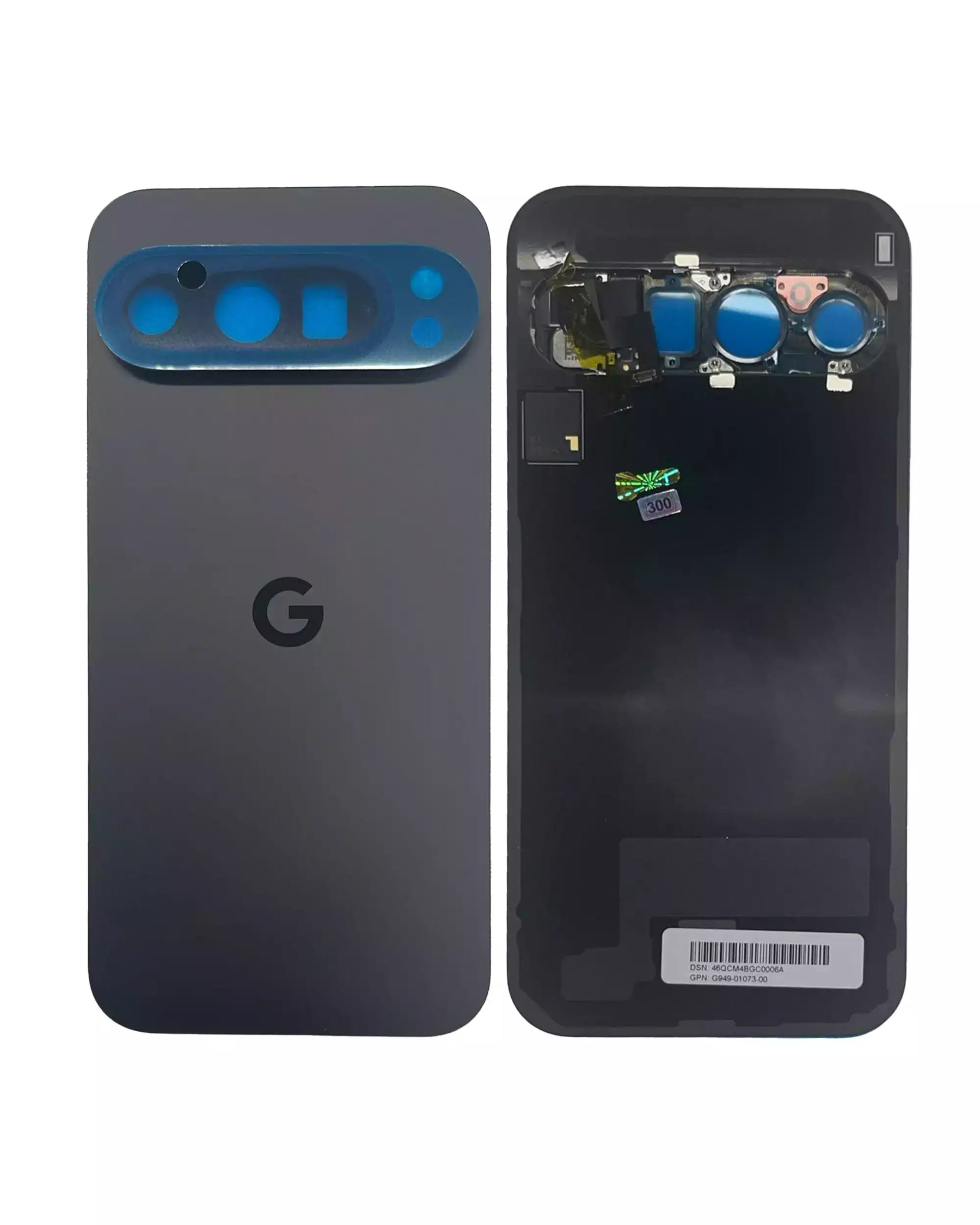 Back Cover Compatible For Google Pixel 9 Pro Replacement(Genuine OEM) (Obsidian)