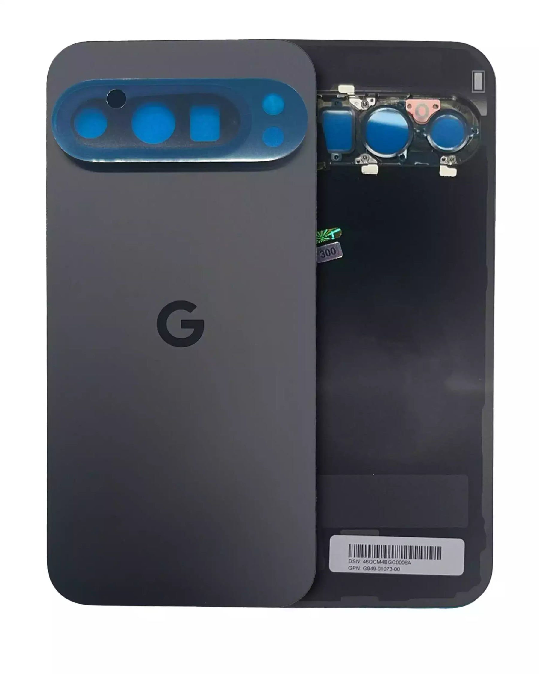 Back Cover Compatible For Google Pixel 9 Pro Replacement(Genuine OEM) (Obsidian)